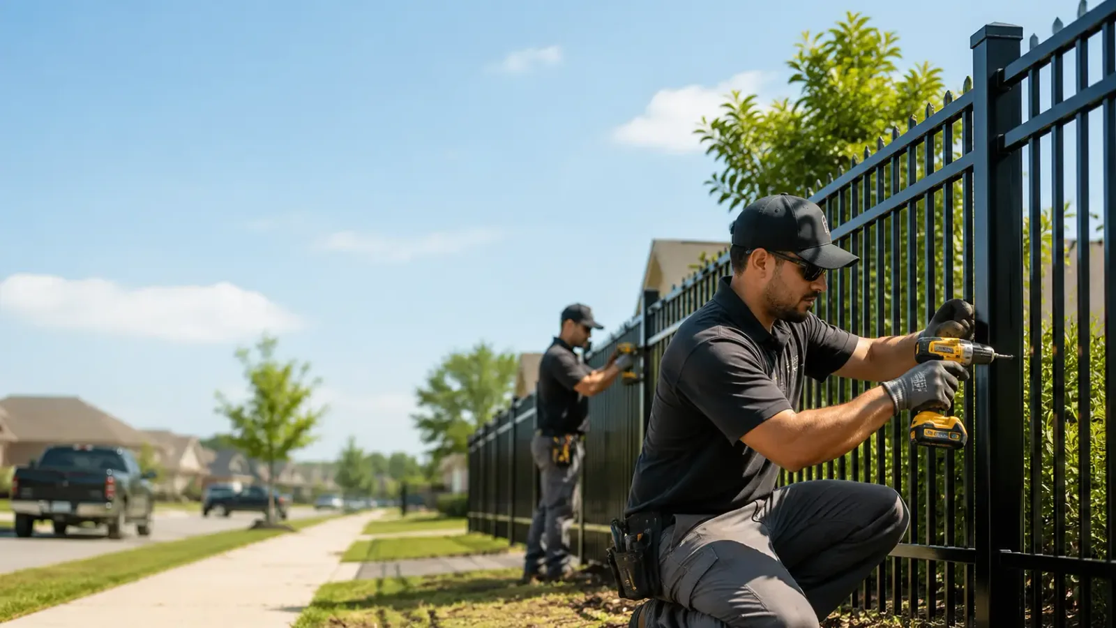 Metal Fence Installation in Great Lakes, IL